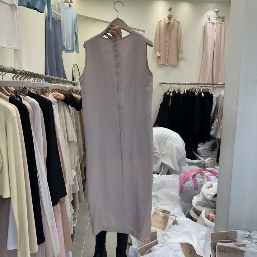 THE LOW韓國直郵㊣女裝新品25春夏休閑職業人氣熱賣連衣裙THE LOW連衣裙