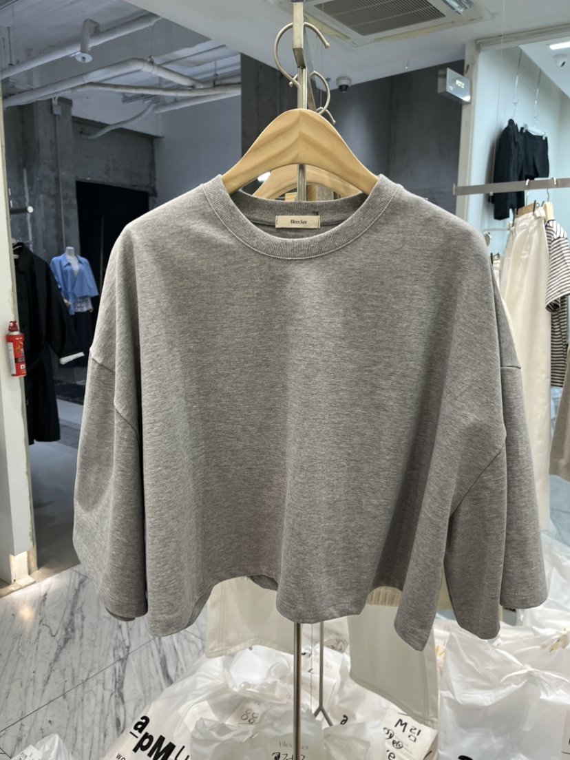 BLEECKER韓國直郵㊣女裝新品25春夏熱賣休閑推薦職業長袖T恤BLEECKER長袖T恤圖色3