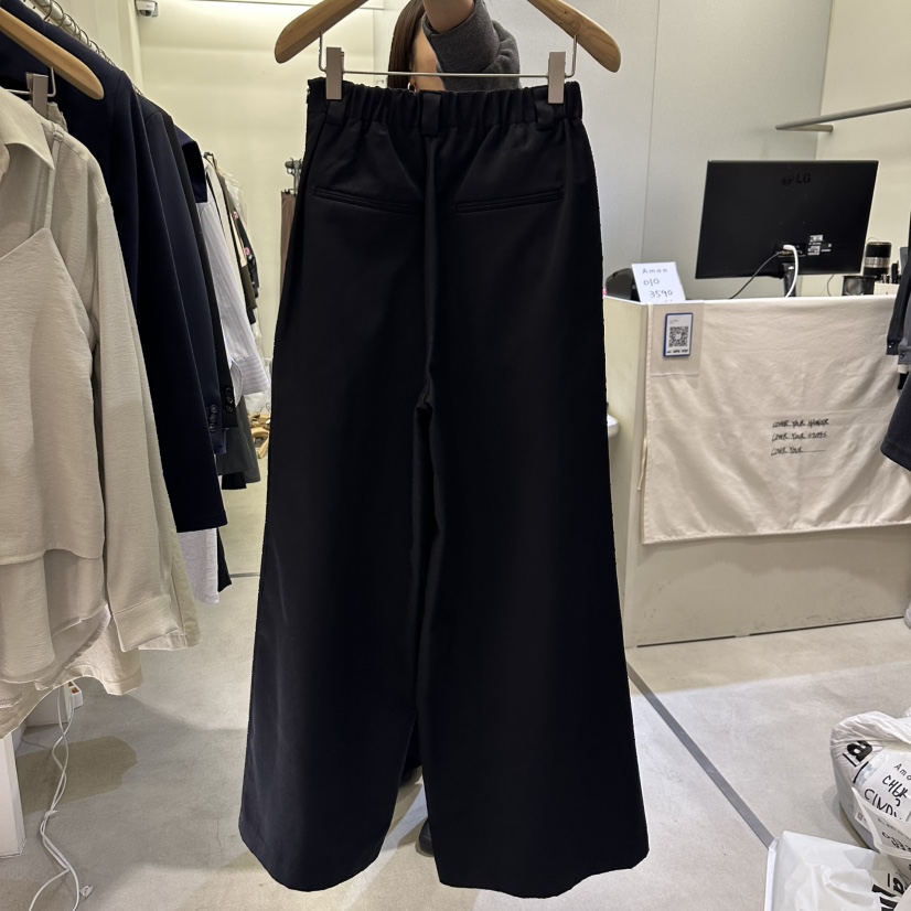AMON韓國㊣直郵東大門代購女裝新品熱賣25春夏時尚休閑休閑褲AMON休閑褲