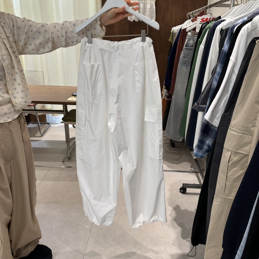BUCKLE韓國直郵㊣東大門實拍女裝新款推薦職業人氣25春夏休閑褲BUCKLE休閑褲