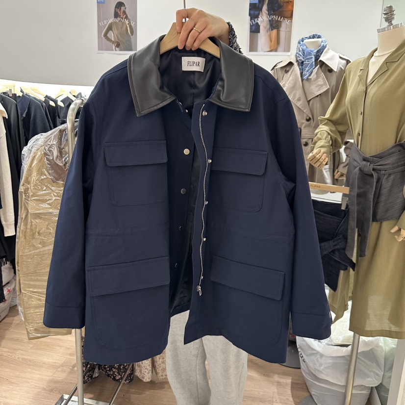 FLIPAR韓國直郵㊣女裝新品人氣熱賣職業推薦時尚休閑25春夏夾克FLIPAR夾克