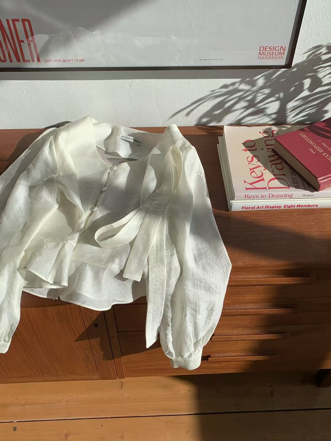 AT THIS MOMENT韓國㊣直郵東大門代購女裝新品25春夏襯衫蕾絲衫AT THIS MOMENT襯衫/蕾絲衫