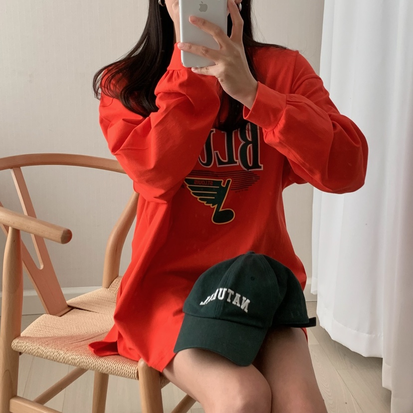 FROMJINI韓國直郵㊣東大門實拍女裝新款休閑人氣熱賣長袖T恤FROMJINI長袖T恤
