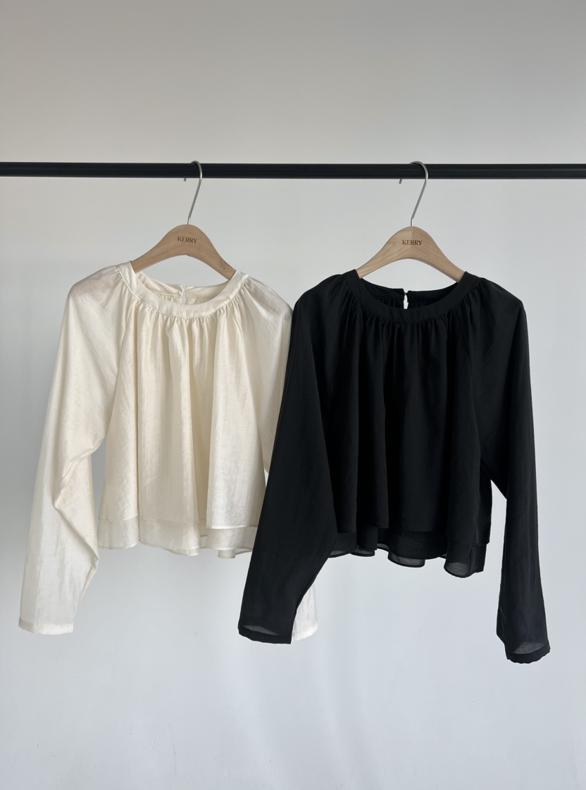 KERRY韓國直郵㊣女裝新品休閑熱賣推薦人氣時尚25春夏襯衫蕾絲衫KERRY襯衫/蕾絲衫