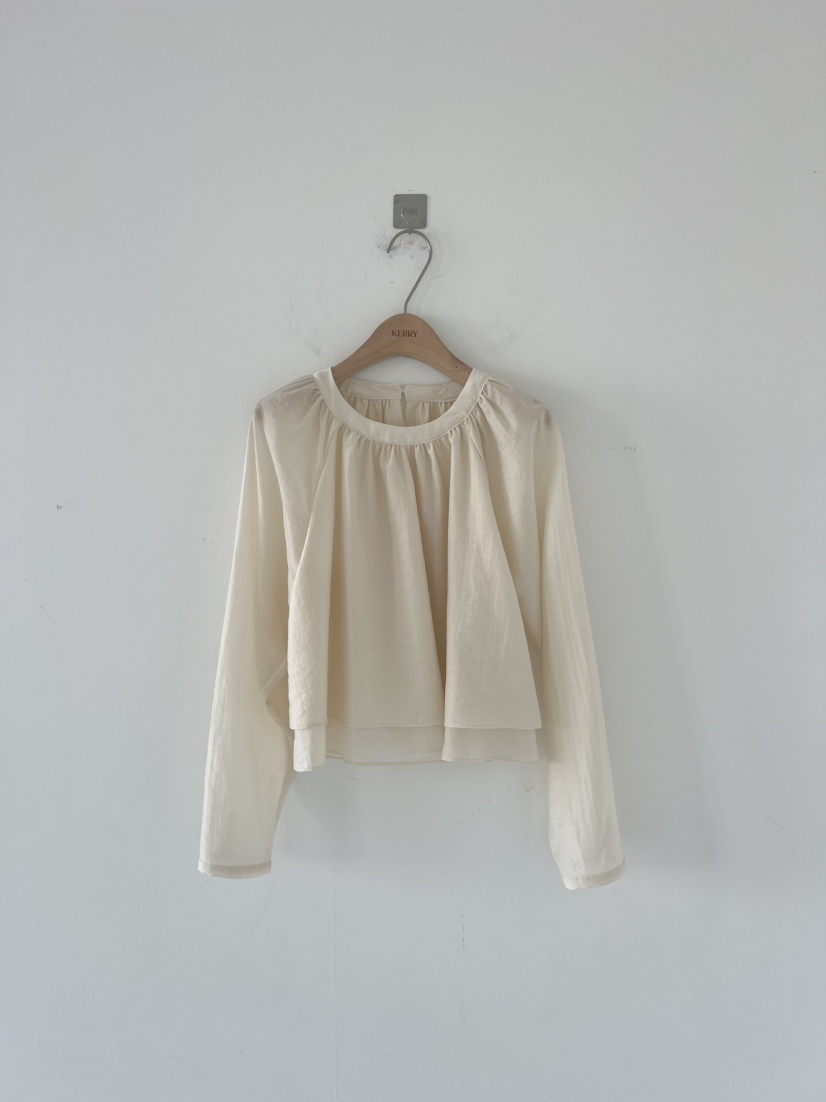 KERRY韓國直郵㊣女裝新品休閑熱賣推薦人氣時尚25春夏襯衫蕾絲衫KERRY襯衫/蕾絲衫圖色1