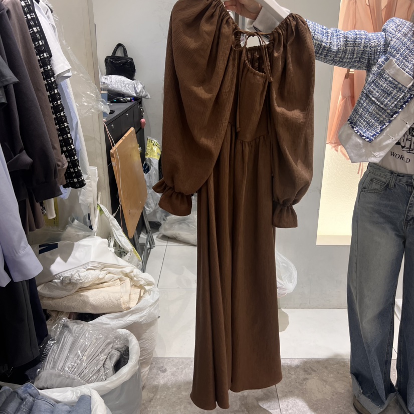 TYCHE東大門實拍女士新品推薦時尚25春夏休閑熱賣真品連衣裙TYCHE連衣裙