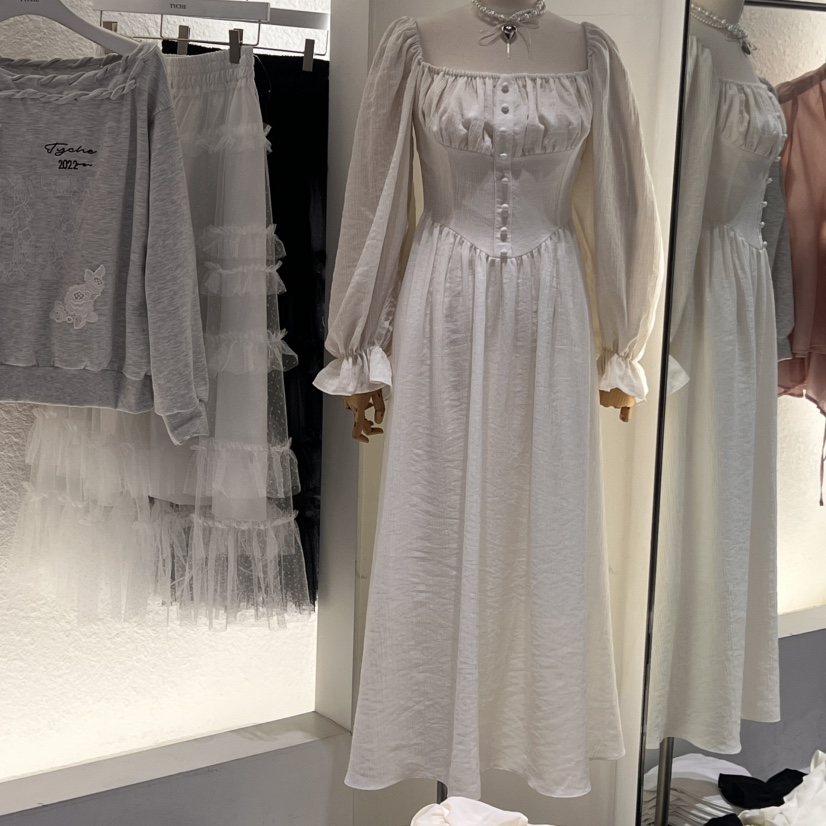 TYCHE東大門實拍女士新品推薦時尚25春夏休閑熱賣真品連衣裙TYCHE連衣裙圖色2