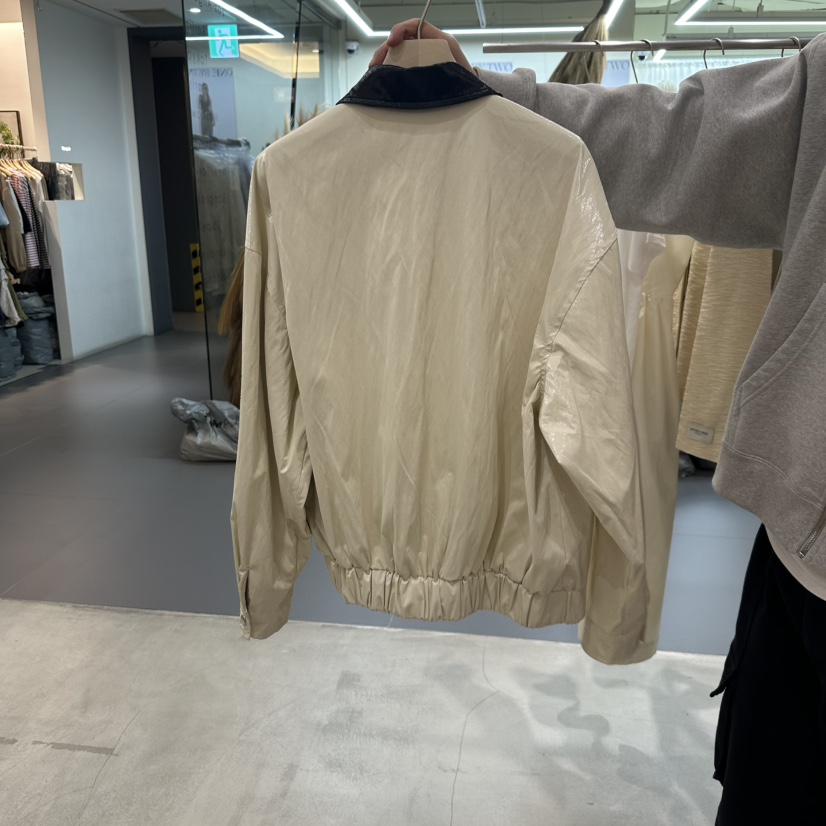 BINUS東大門代購女士新品推薦時尚人氣25春夏職業真品熱賣皮衣BINUS皮衣