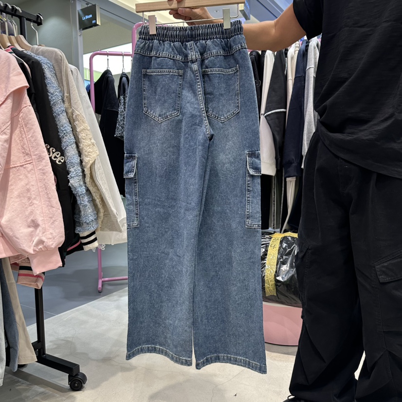 ANNA東大門直郵女士新品時尚25春夏推薦熱賣職業真品牛仔褲ANNA牛仔褲