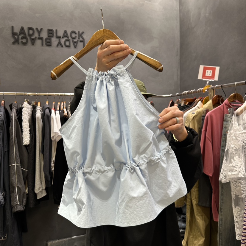 LADYBLACK東大門實拍女士新品職業25春夏休閑推薦時尚吊帶背心LADYBLACK吊帶/背心