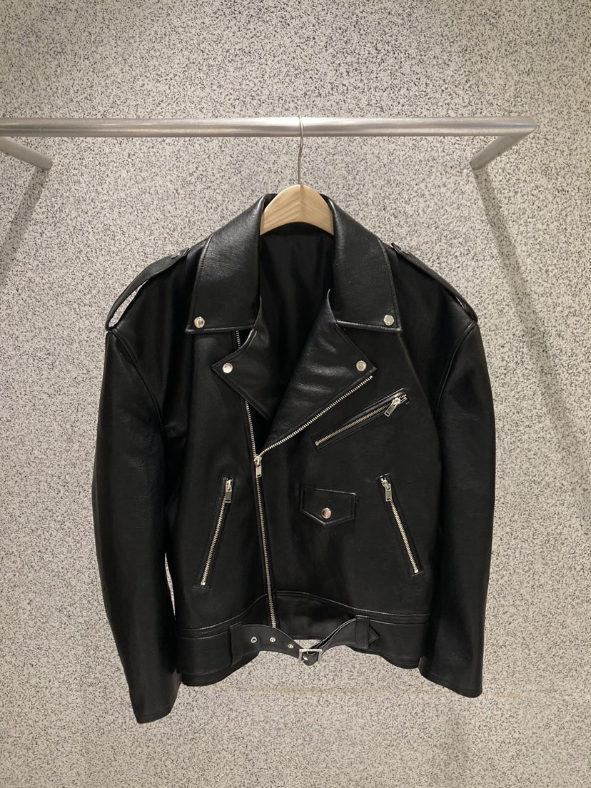 ADDICTED韓國㊣直郵東大門代購女裝新品25春夏熱賣休閑皮衣ADDICTED皮衣