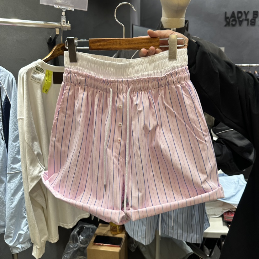 LADYBLACK韓國直郵㊣東大門實拍女裝新品職業時尚25春夏短褲LADYBLACK短褲圖色2