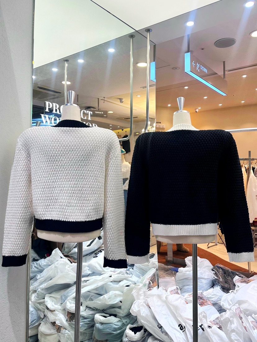 WORK SHOP直郵韓國代購㊣女裝新款職業人氣熱賣25春夏針織衫Work_shop針織衫