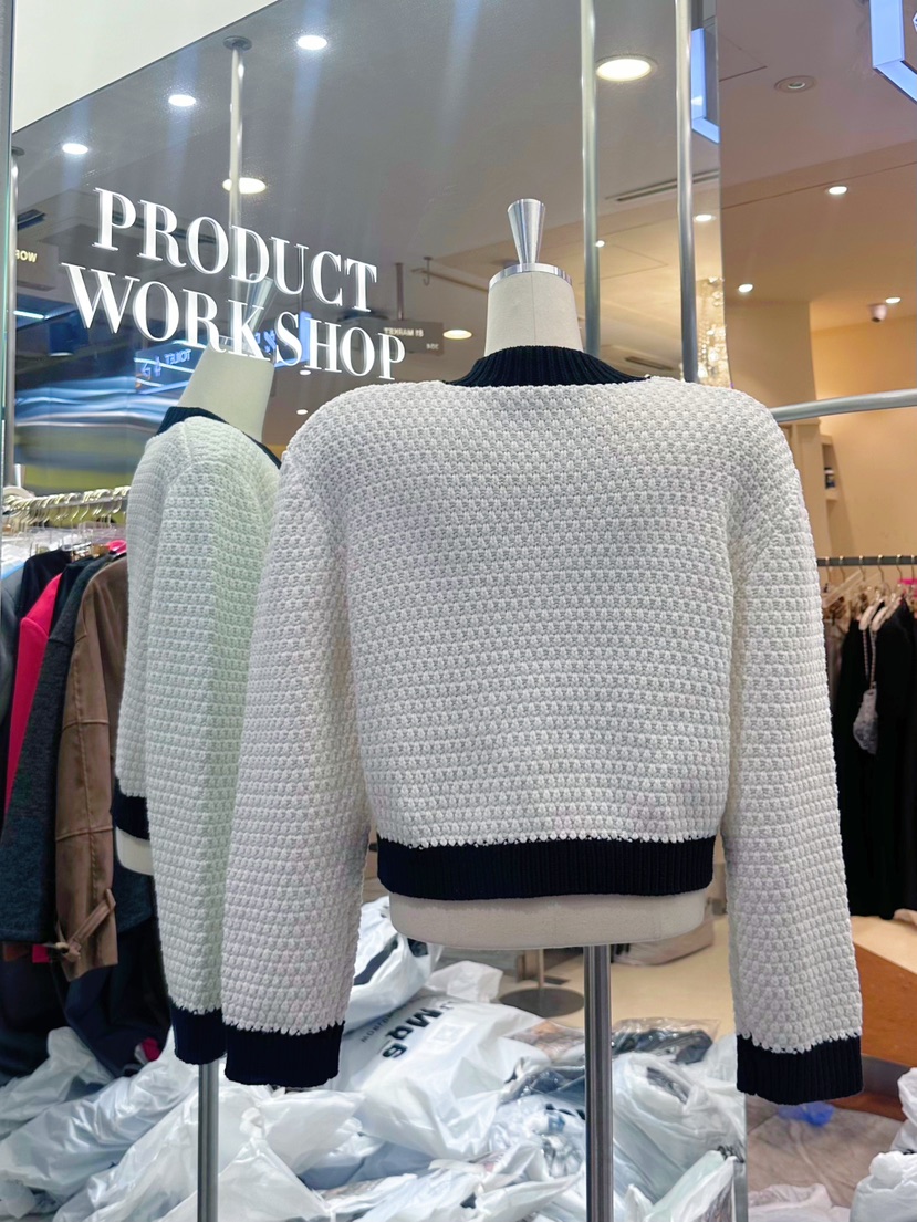 WORK SHOP直郵韓國代購㊣女裝新款職業人氣熱賣25春夏針織衫Work_shop針織衫