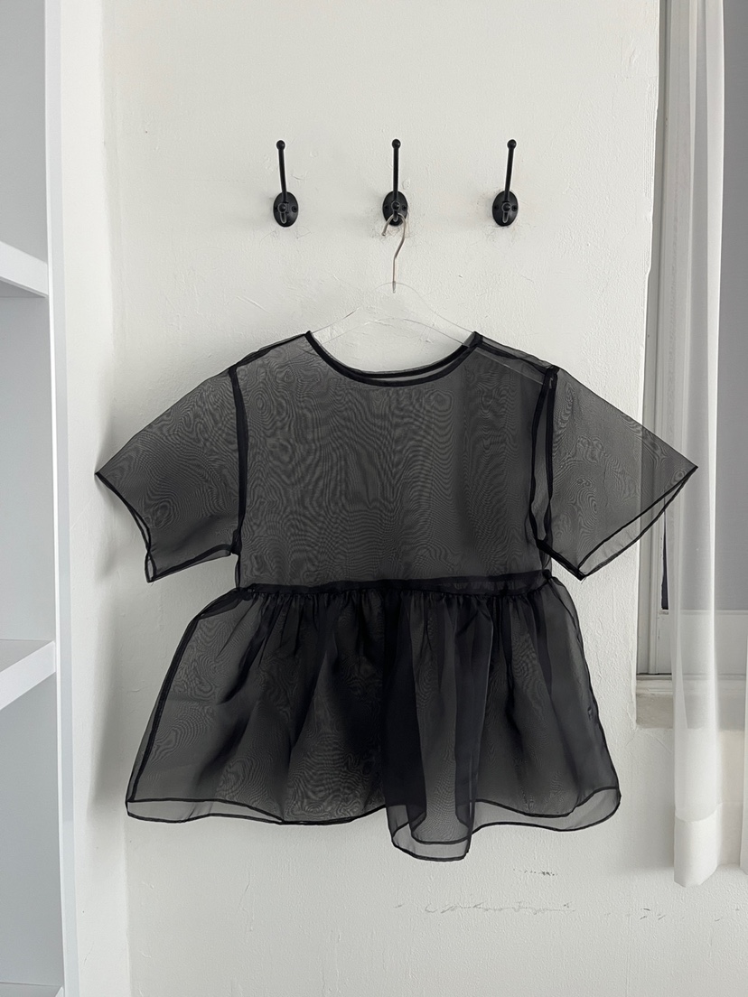 JUDYQUE韓國㊣直郵東大門代購女裝新品25春夏時尚襯衫蕾絲衫JUDYQUE襯衫/蕾絲衫圖色2