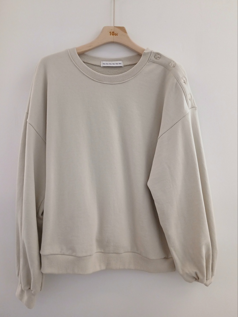 10CC韓國直郵女裝新款人氣時尚熱賣休閑25春夏真品推薦衛衣10CC衛衣圖色3