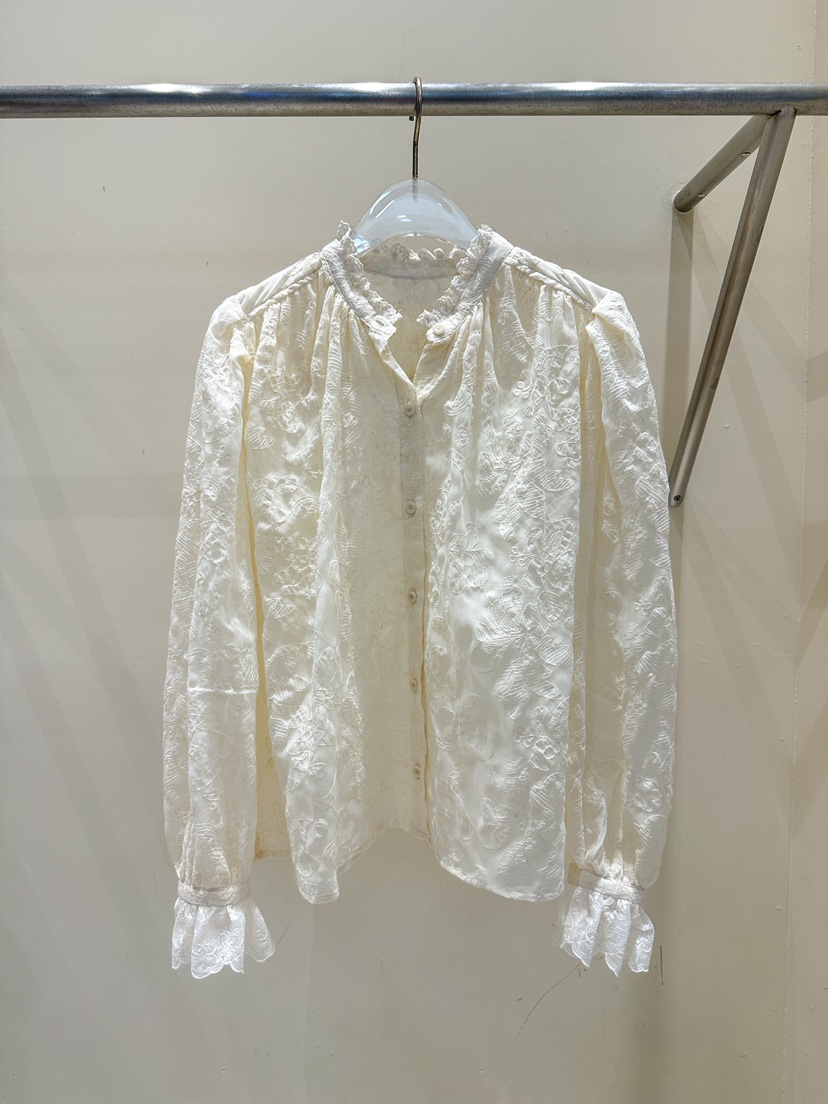 81 MARKET-L東大門直郵女裝新款25春夏熱賣真品襯衫蕾絲衫81 MARKET-L襯衫/蕾絲衫圖色1