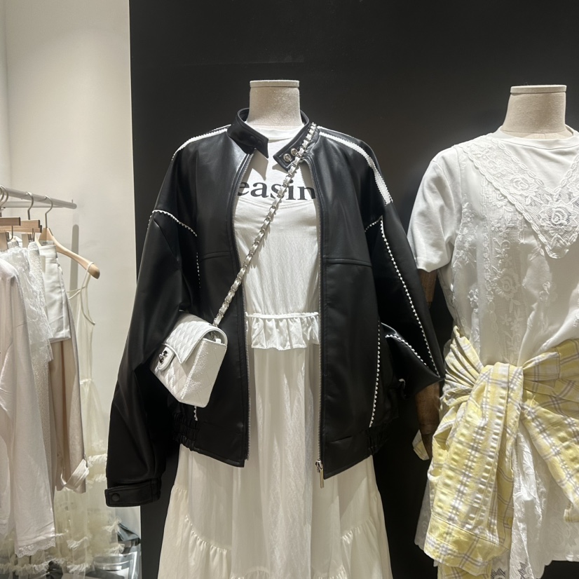 AYCE韓國代購女士新款休閑推薦職業熱賣真品時尚人氣25春夏皮衣101SHOWROOM/AYCE皮衣圖色2