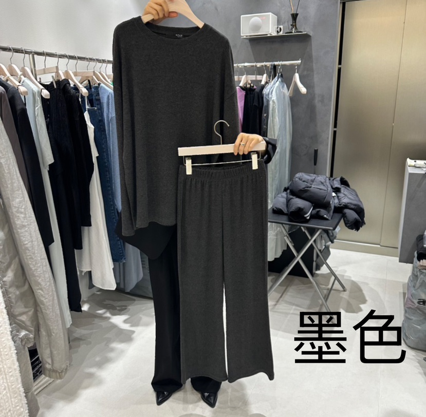 OPEN東大門實拍女士新品25春夏人氣休閑熱賣推薦真品套裝套裝OPEN套裝圖色3