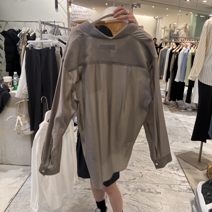 URBANE cloth東大門代購女裝新品真品25春夏熱賣襯衫蕾絲衫URBANE cloth襯衫/蕾絲衫