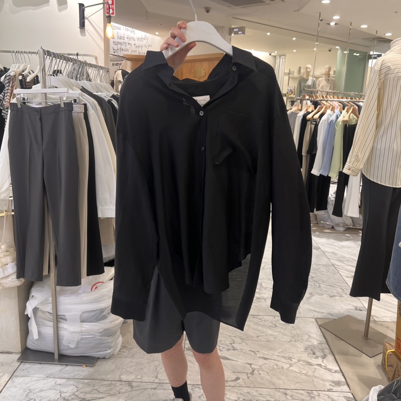 URBANE cloth東大門代購女裝新品真品25春夏熱賣襯衫蕾絲衫URBANE cloth襯衫/蕾絲衫圖色4