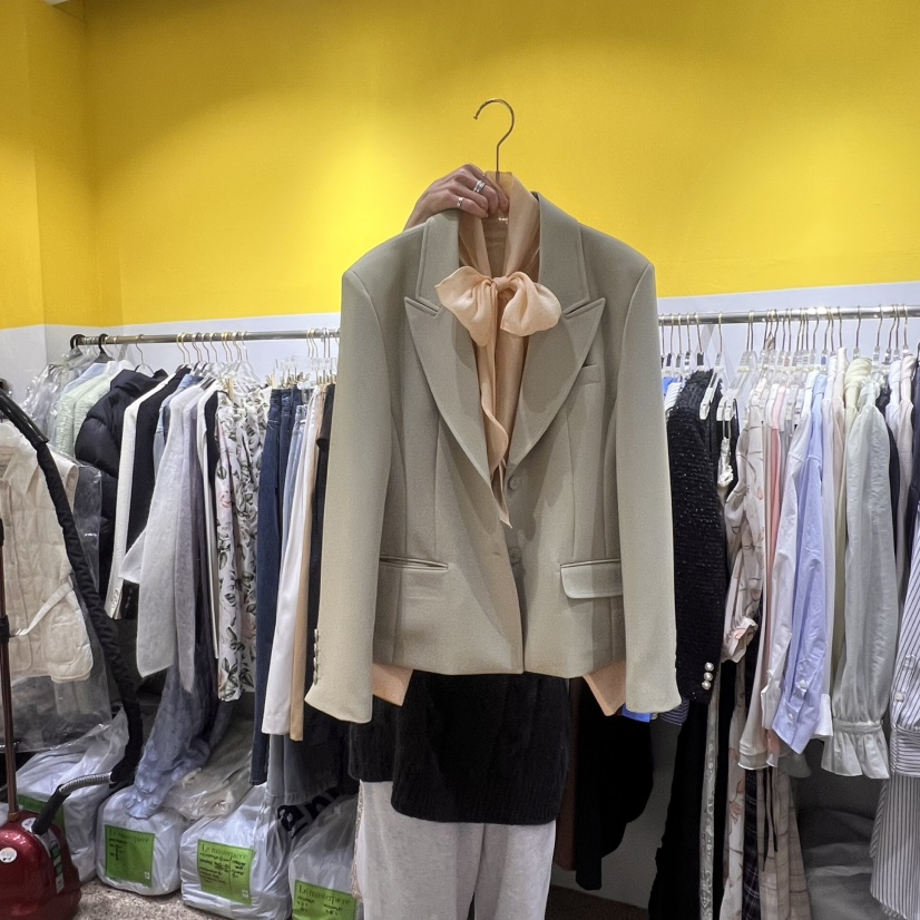 LE MASTERPLACE韓國代購女裝新品25春夏熱賣職業推薦西裝西服Le masterpiece西裝/西服圖色2