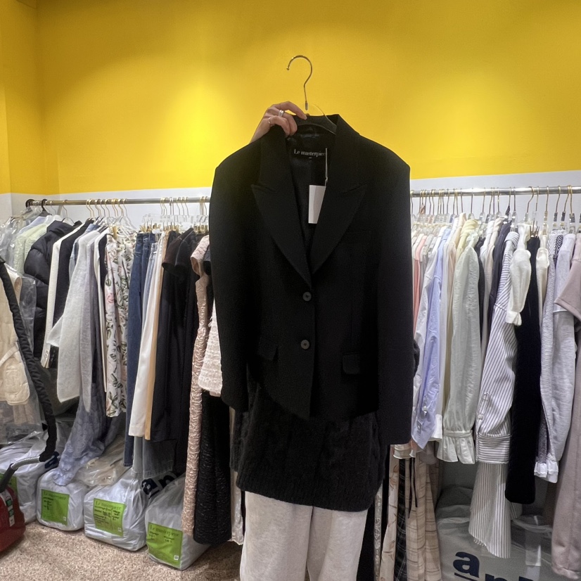 LE MASTERPLACE韓國代購女裝新品25春夏熱賣職業推薦西裝西服Le masterpiece西裝/西服圖色3