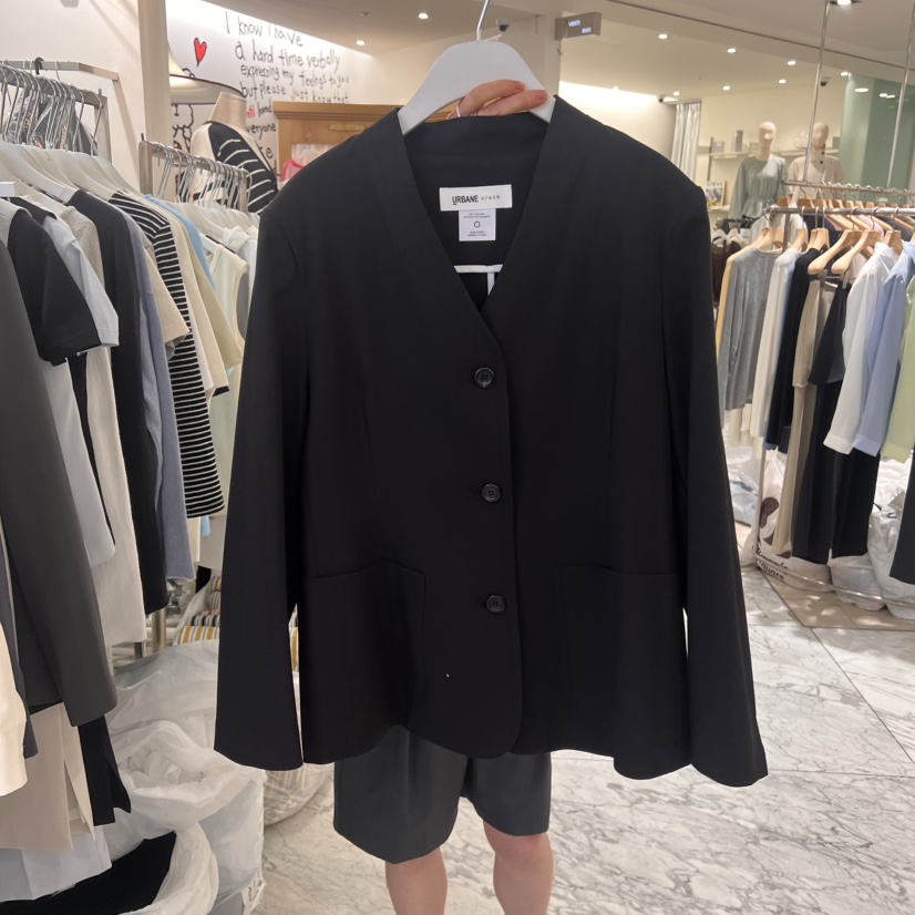 URBANE cloth東大門代購女士新品推薦職業休閑25春夏真品夾克URBANE cloth夾克圖色3