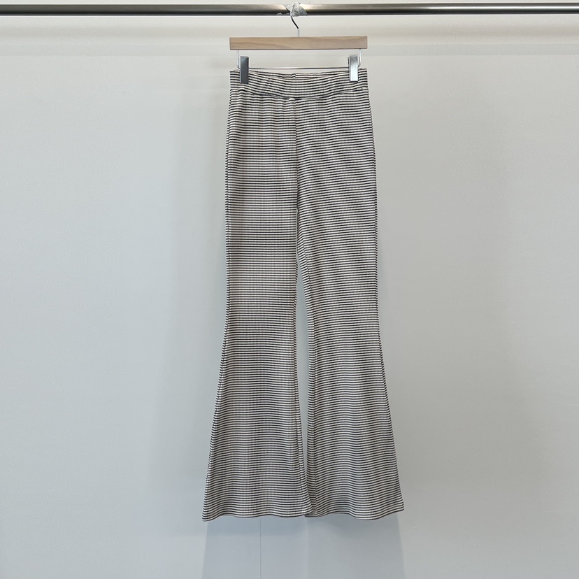 140 AVENUE直郵韓國代購㊣女裝新品職業熱賣休閑休閑褲喇叭MONE-A休閑褲圖色1