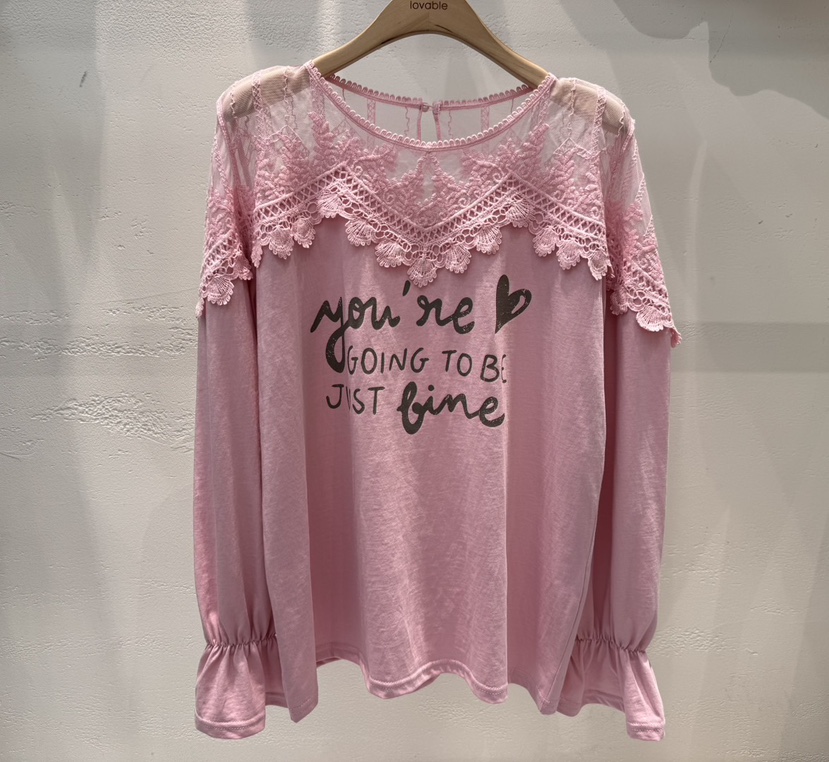 LOVABLE韓國㊣直郵東大門代購女裝新品25春夏時尚襯衫蕾絲衫LOVABLE襯衫/蕾絲衫