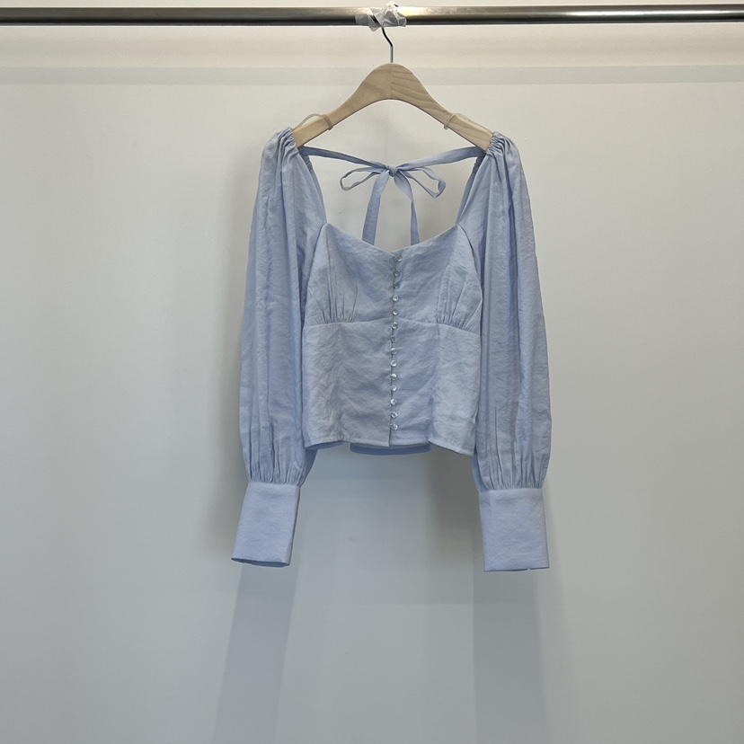 140 AVENUE韓國直郵㊣東大門實拍女裝新品25春夏襯衫蕾絲衫140 AVENUE襯衫/蕾絲衫圖色3