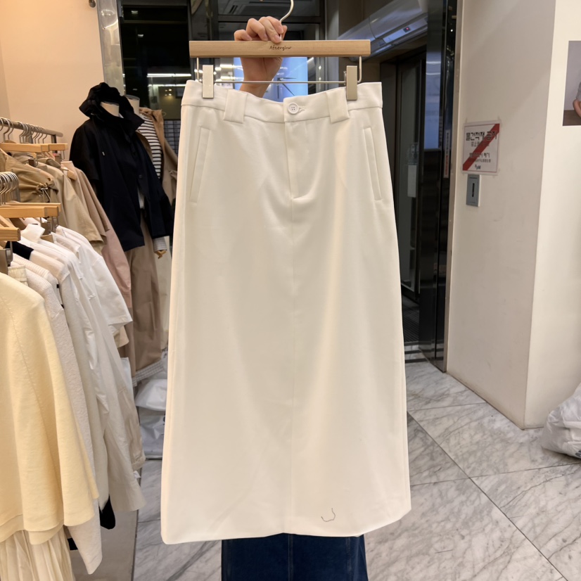 AFTERGLOW直郵韓國代購㊣女裝新品熱賣時尚休閑半身裙中短裙AFTERGLOW半身裙/中短裙圖色1