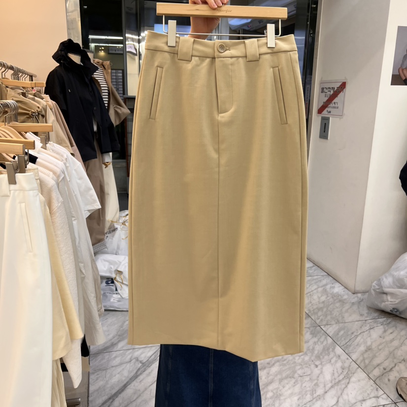 AFTERGLOW直郵韓國代購㊣女裝新品熱賣時尚休閑半身裙中短裙AFTERGLOW半身裙/中短裙圖色2