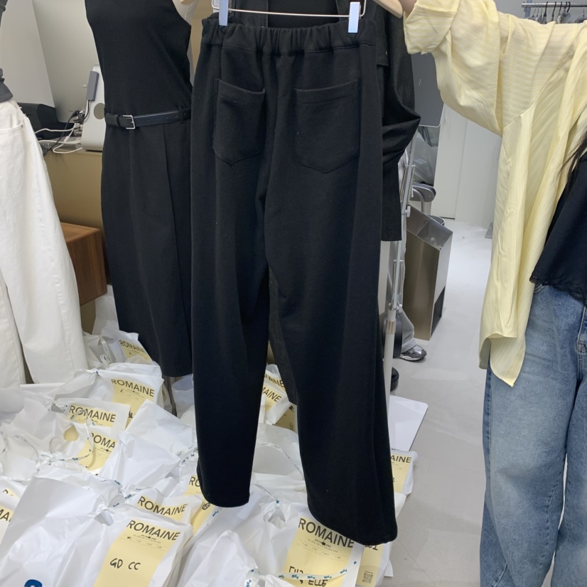 ROMAINE韓國㊣直郵東大門代購女裝新品推薦時尚休閑職業休閑褲ROMAINE休閑褲