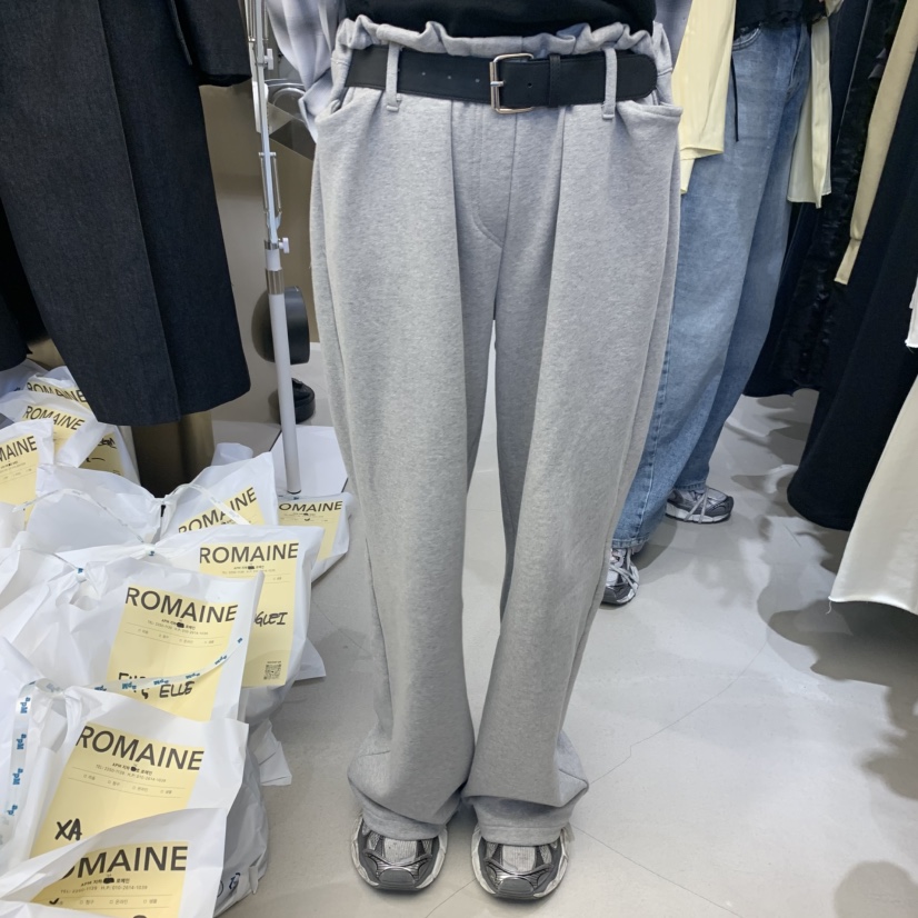 ROMAINE韓國㊣直郵東大門代購女裝新品推薦時尚休閑職業休閑褲ROMAINE休閑褲圖色2