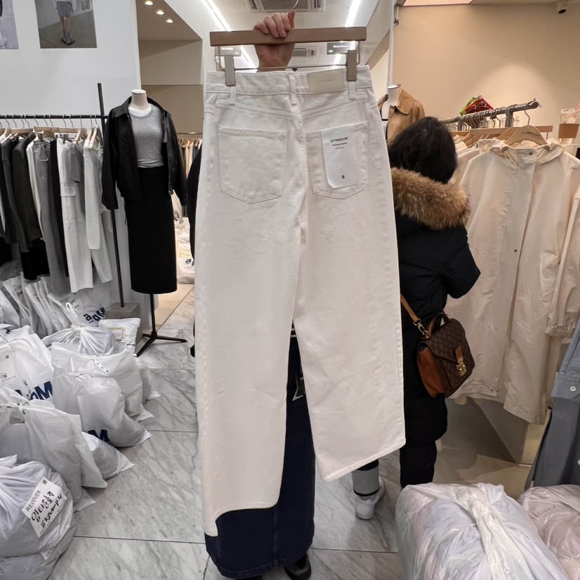 AFTERGLOW韓國直郵㊣東大門實拍女裝新品熱賣時尚推薦牛仔褲AFTERGLOW牛仔褲