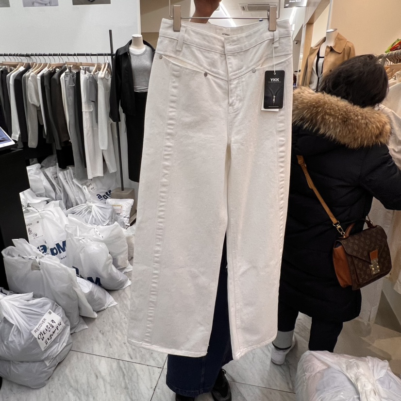 AFTERGLOW韓國直郵㊣東大門實拍女裝新品熱賣時尚推薦牛仔褲AFTERGLOW牛仔褲