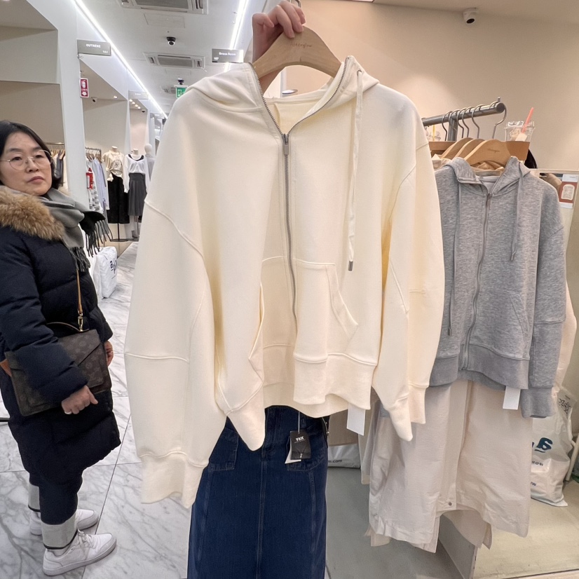 AFTERGLOW直郵韓國代購㊣女裝新款推薦人氣職業25春夏衛衣連帽AFTERGLOW衛衣