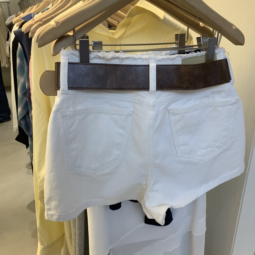 ROMAINE韓國㊣直郵東大門代購女裝新款25春夏推薦短褲不含腰帶BROT短褲