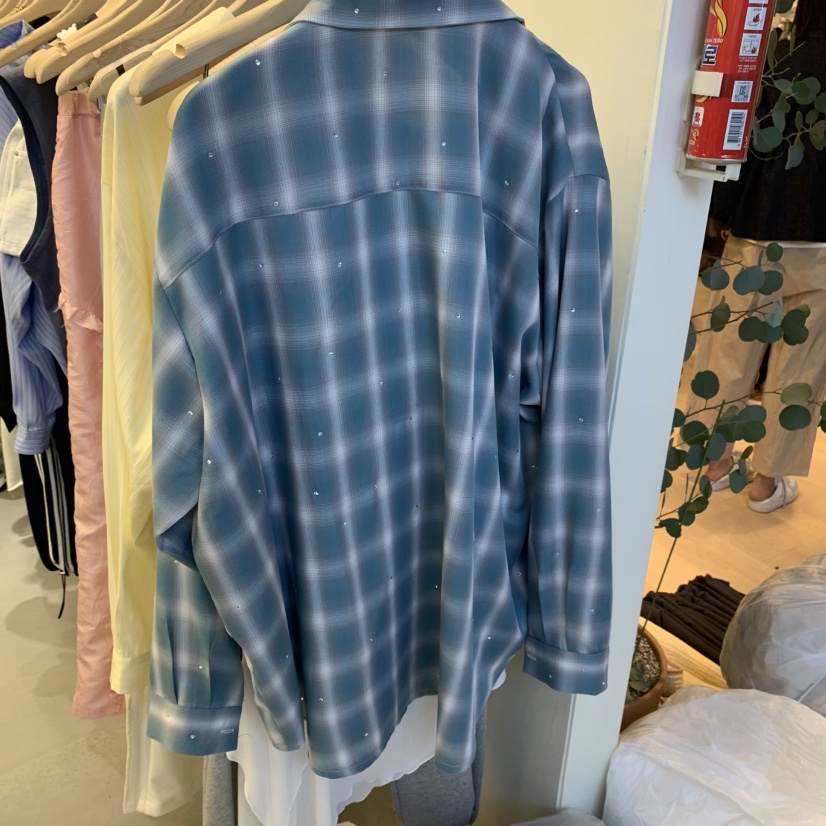 ROMAINE直郵韓國代購㊣女裝新款人氣熱賣時尚職業襯衫蕾絲衫ROMAINE襯衫/蕾絲衫