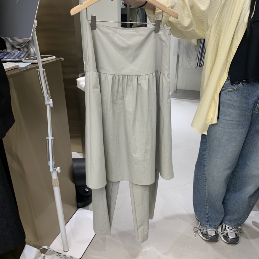 ROMAINE韓國㊣直郵東大門代購女裝新品時尚休閑熱賣裙褲假兩件ROMAINE裙褲