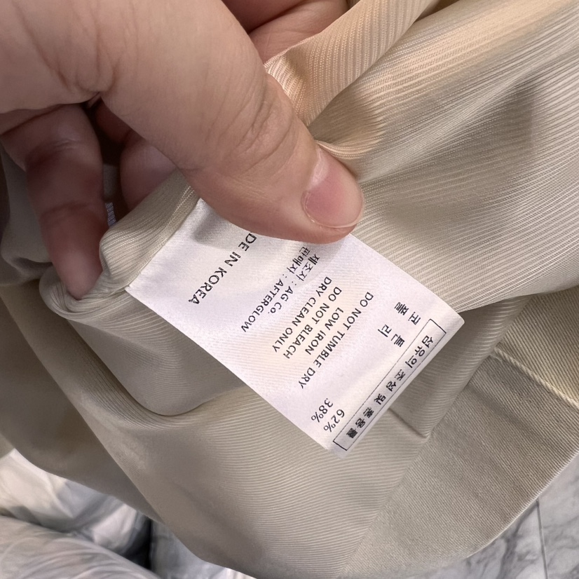 AFTERGLOW直郵韓國代購㊣女裝新品熱賣時尚職業25春夏休閑夾克AFTERGLOW夾克