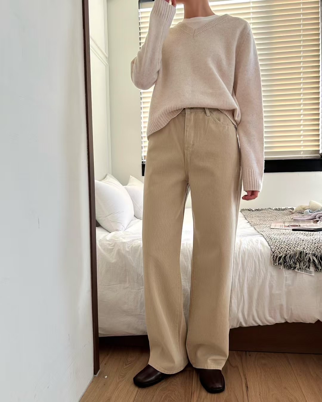 HEY BILLY韓國直郵㊣東大門實拍女裝新品25春夏休閑牛仔褲HEY BILLY牛仔褲