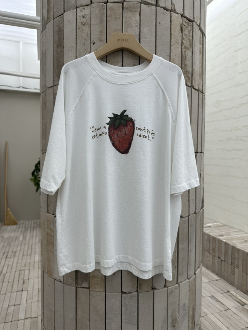 CELLI韓國直郵㊣東大門實拍女裝新品25春夏休閑時尚熱賣T恤CELLIT恤圖色3