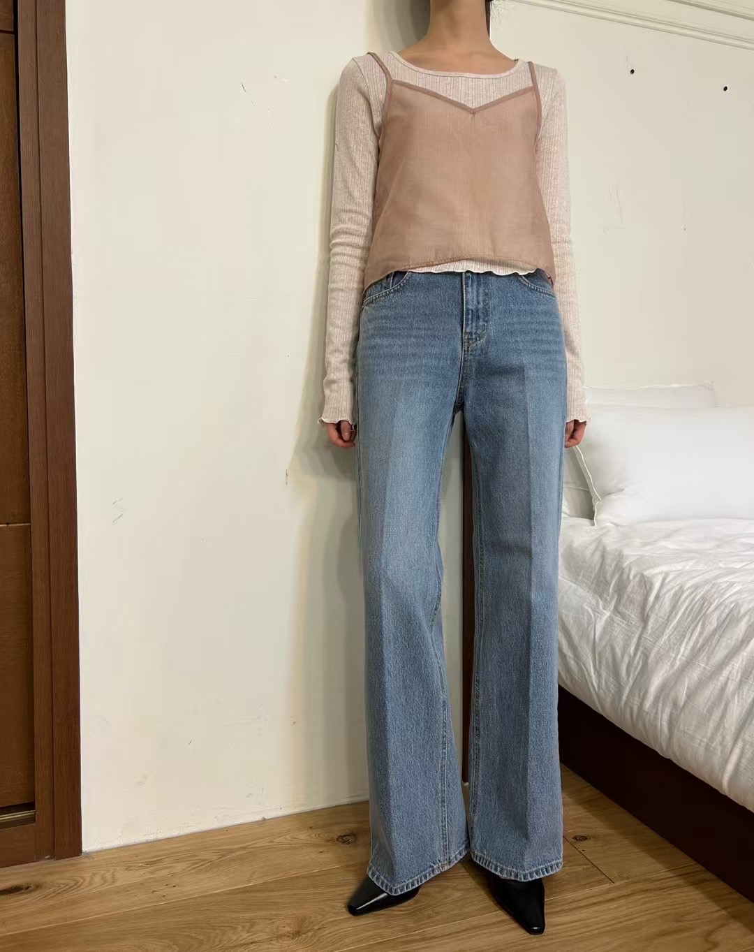 HEY BILLY韓國直郵㊣東大門實拍女裝新品25春夏推薦牛仔褲HEY BILLY牛仔褲