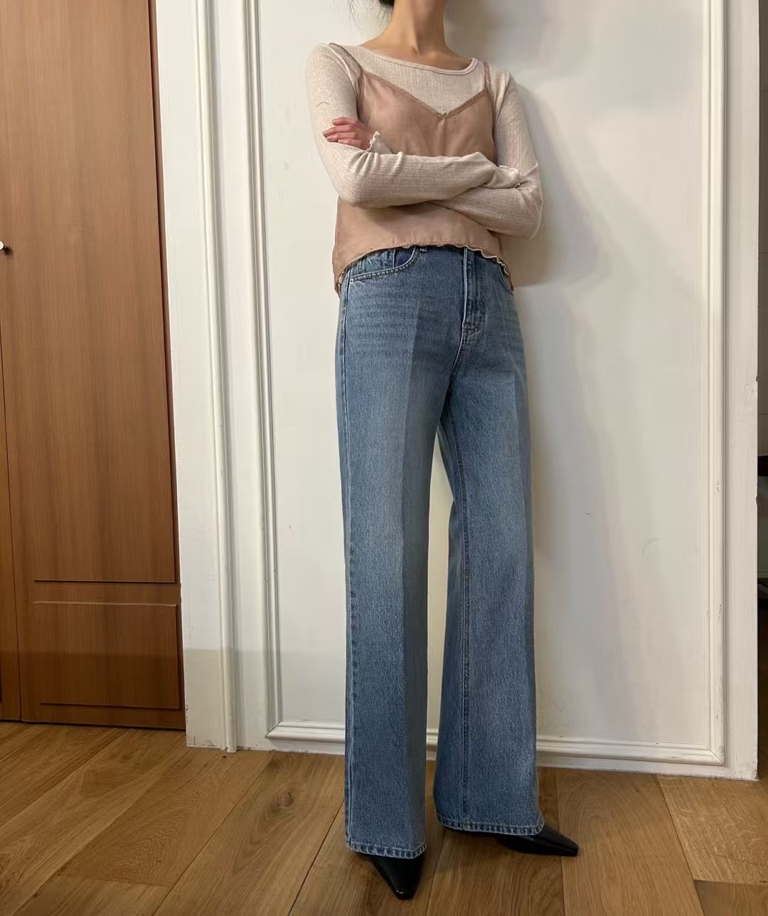 HEY BILLY韓國直郵㊣東大門實拍女裝新品25春夏推薦牛仔褲HEY BILLY牛仔褲