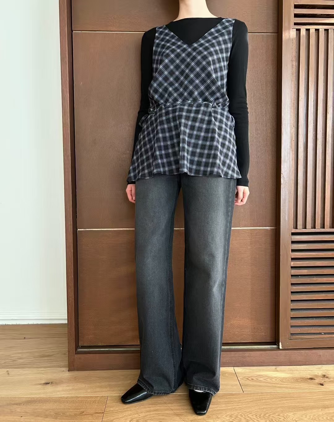 HEY BILLY韓國㊣直郵東大門代購女裝新品職業時尚人氣牛仔褲HEY BILLY牛仔褲