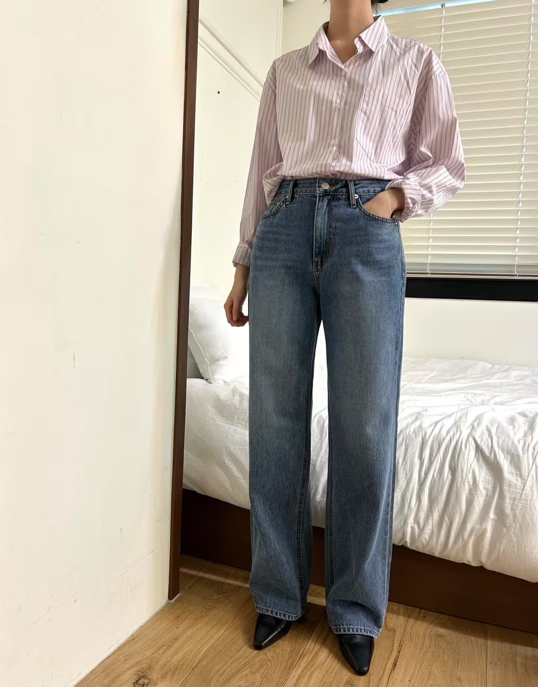 HEY BILLY韓國直郵㊣女裝新款職業時尚25春夏熱賣推薦牛仔褲HEY BILLY牛仔褲