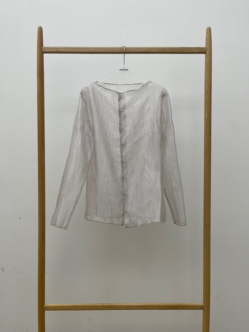 ATMOSPHERE韓國㊣直郵東大門代購女裝新款25春夏襯衫蕾絲衫ATMOSPHERE/BLING襯衫/蕾絲衫圖色1