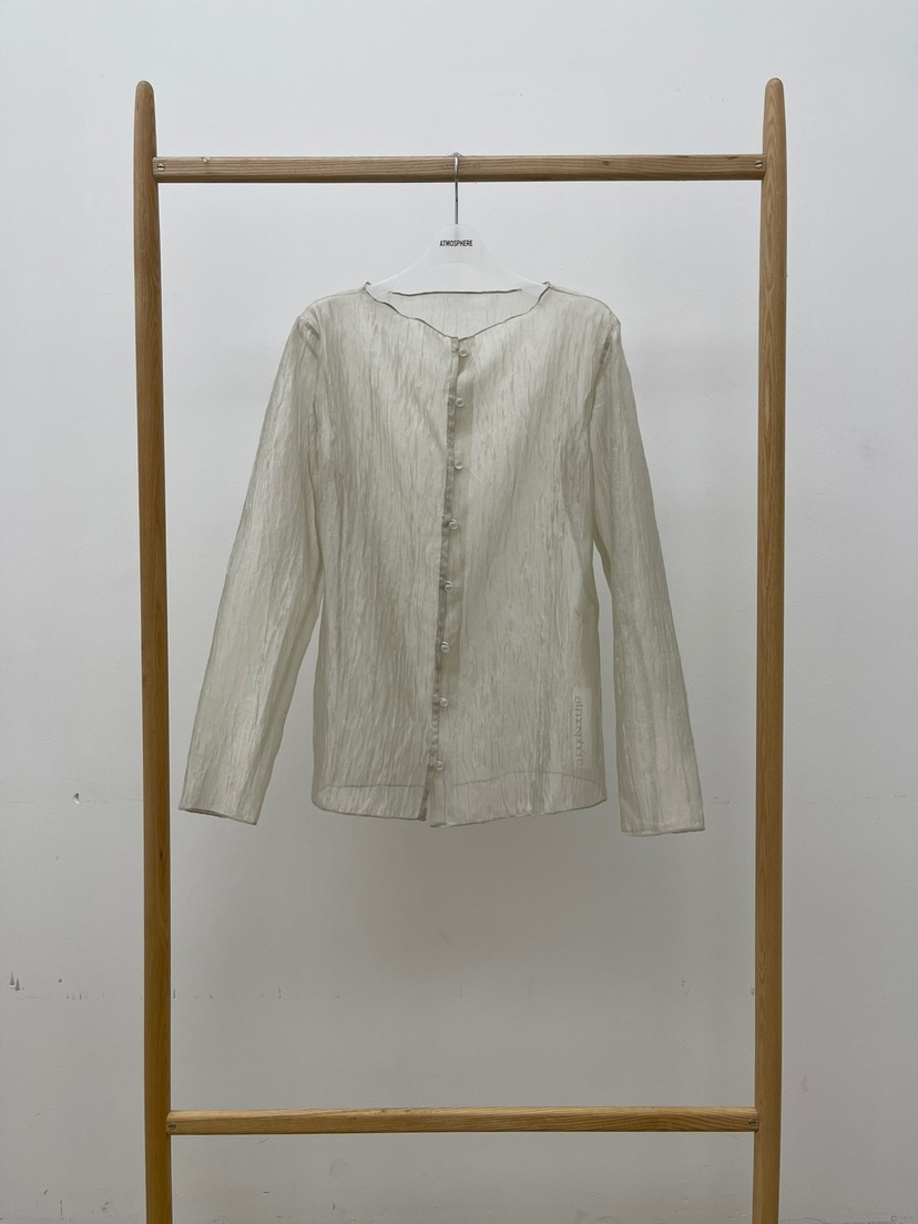 ATMOSPHERE韓國㊣直郵東大門代購女裝新款25春夏襯衫蕾絲衫ATMOSPHERE/BLING襯衫/蕾絲衫圖色2